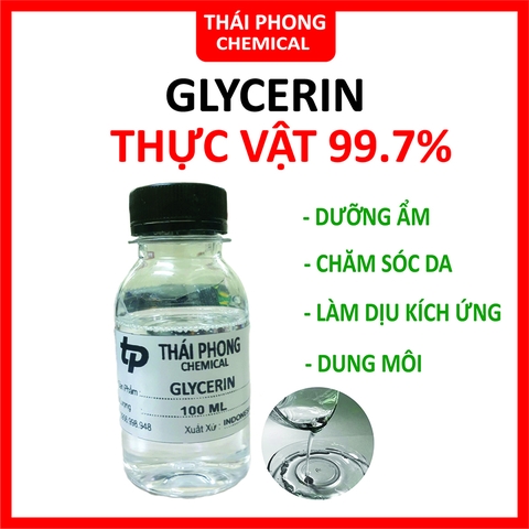Glycerin VG 99.7% - Chai 100ml