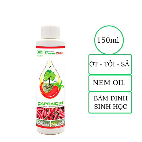 Dầu Tỏi Ớt Sinh Học NEEM CHILI