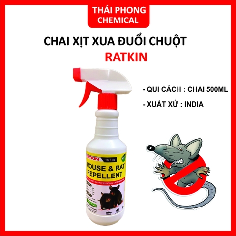 Chai Xịt Xua Đuổi Chuột Ratkin