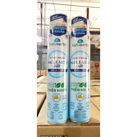 Bình Xịt Diệt Khuẩn Natuearth Air - 500ml