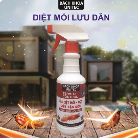 Chai Xịt Diệt Mối Bách Khoa Unitec