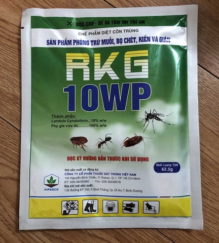 Thuốc Diệt Ve - Bọ Chét RKG 10WP