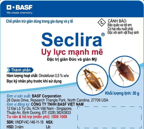 Thuốc Diệt Gián SECLIRA