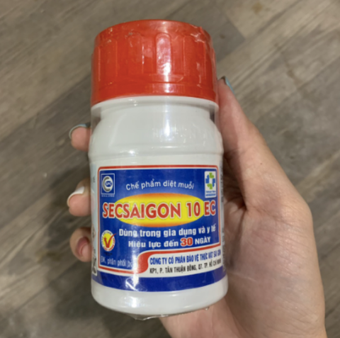Thuốc Diệt Côn Trùng Sec SaiGon 10EC - Chai 100 ml