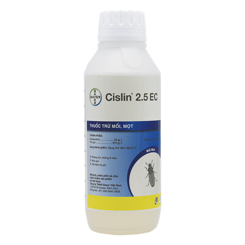 Thuốc Phòng Trừ Mối - Mọt Cislin 2.5EC