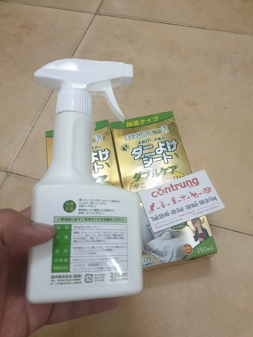 Chai Xịt Diệt Bọ Chét - Rệp - Mạt Giường DYA Nhật Bản