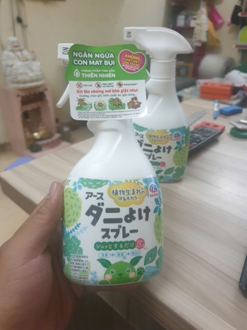 Chai Xịt Diệt Rệp Giường – Mạt Bụi Taha