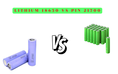 So Sánh Pin Lithium 18650 và Pin 21700