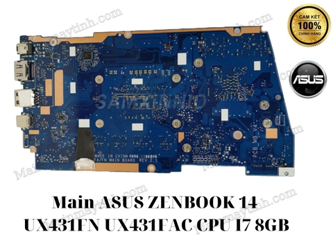 Main- ASUS- ZENBOOK- 14-  UX431FN-UX431FAC- CPU- I7- 8GB