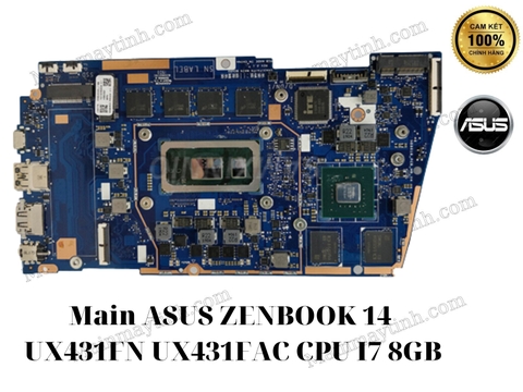 Main- ASUS- ZENBOOK- 14-  UX431FN-UX431FAC- CPU- I7- 8GB