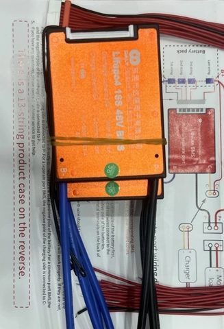 lắp đặt Mạch BMS DALY 4S - 7S -13S -16S