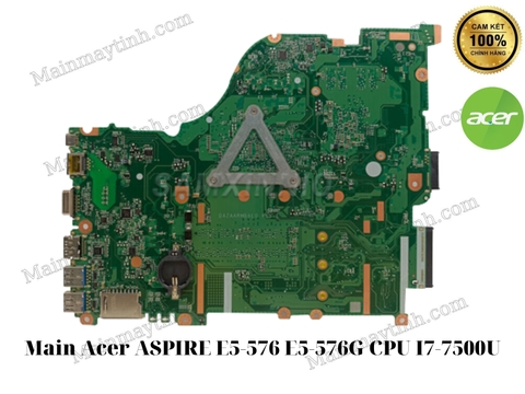 Main- Acer- ASPIRE- E5-576- E5-576G- CPU- I7-7500U