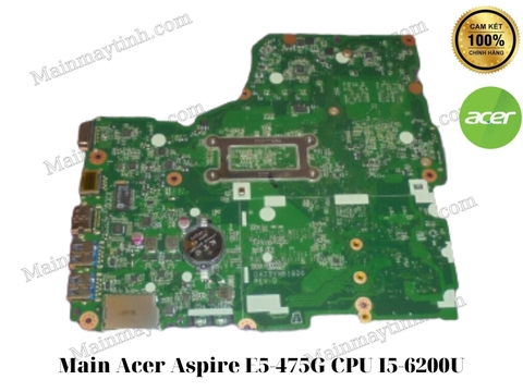 Main- Acer- Aspire- E5-475G- CPU- I5-6200U