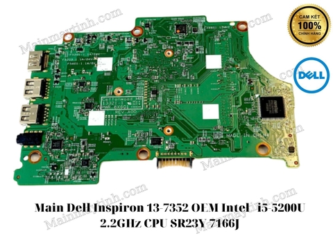 Main Dell Inspiron 13-7352 OEM Intel i5-5200U 2.2GHz CPU SR23Y 7166J