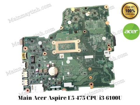 Main- Acer- Aspire- E5-475- CPU- i3-6100U