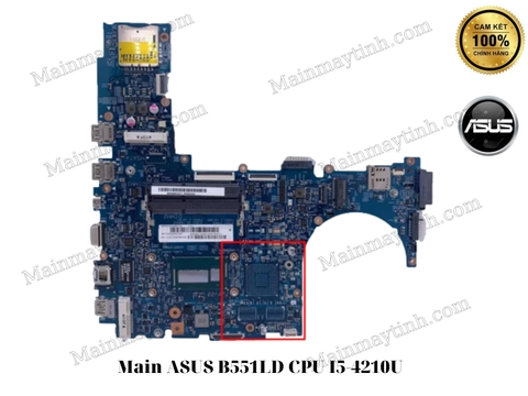 Main- ASUS- B551LD- CPU- I5-4210U