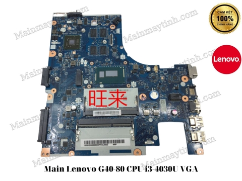Main- Lenovo- G40-80- CPU- i3-4030U- VGA