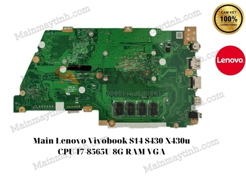 Main- Lenovo- Vivobook- S14- S430- X430u- CPU- I7-8565U- 8G- RAM- VGA