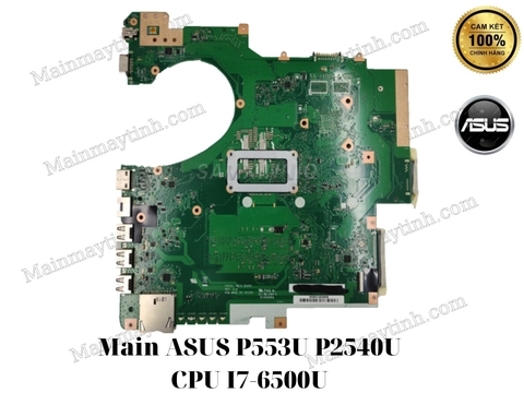 Main- ASUS- P553U- P2540U- CPU- I7-6500U