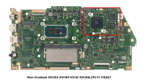 Main Vivobook X513EA X513EP K513E X513EQ CPU I7-1165G7