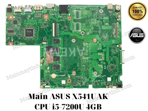 Main- ASUS-X541UAK- CPU- i5-7200U- 4GB
