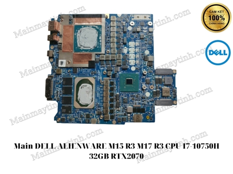 Main DELL ALIENWARE M15 R3 M17 R3 CPU I7-10750H 32GB RTX2070