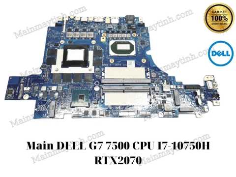 Main- DELL- G7- 7500- CPU- I7-10750H- RTX2070
