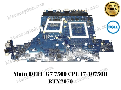 Main- DELL- G7- 7500- CPU- I7-10750H- RTX2070