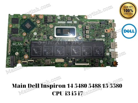 Main- Dell- Inspiron- 14- 5480- 5488- 15- 5580- CPU- i3- i5- i7