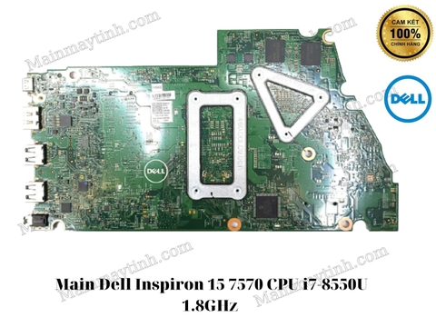 Main- Dell- Inspiron- 15- 7570- CPU- i7-8550U- 1.8GHz