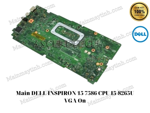 Main- DELL- INSPIRON- 15- 7586- CPU- I5-8265U- VGA- On
