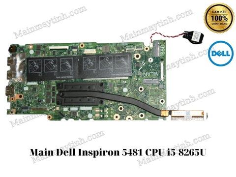 Main Dell Inspiron 5481 CPU i5-8265U