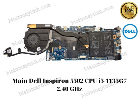 Main- Dell- Inspiron- 5502- CPU- i5-1135G7- 2.40 GHz