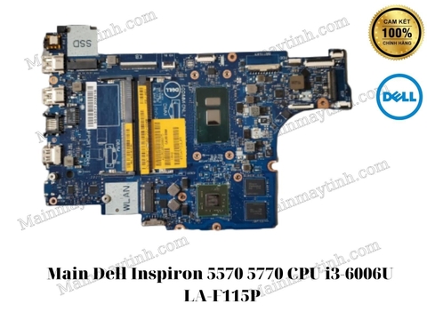 Main- Dell- Inspiron- 5570- 5770- CPU- i3-6006U- LA-F115P