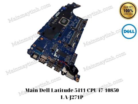 Main- Dell- Latitude- 5411- CPU- i7-10850- LA-J271P