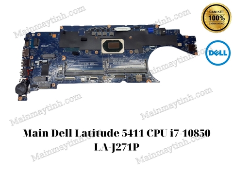 Main- Dell- Latitude- 5411- CPU- i7-10850- LA-J271P