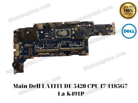 Main- Dell- LATITUDE- 5420- CPU- I7-1185G7- La-K491P