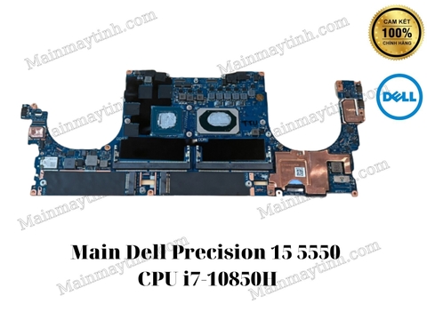 Main Dell Precision 15 5550 CPU i7-10850H