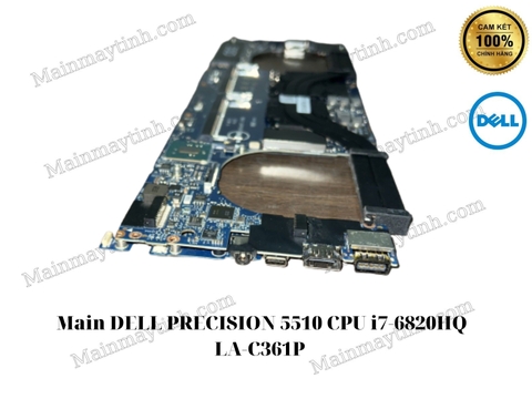 Main- DELL- PRECISION- 5510- CPU- i7-6820HQ- LA-C361P