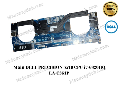 Main- DELL- PRECISION- 5510- CPU- i7-6820HQ- LA-C361P