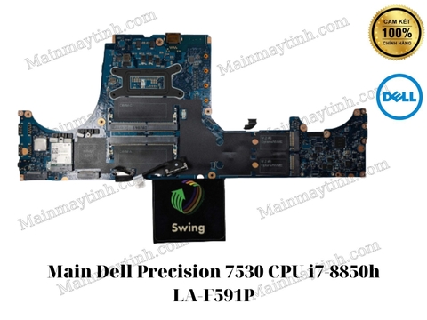 Main- Dell- Precision- 7530- CPU- i7-8850h- LA-F591P