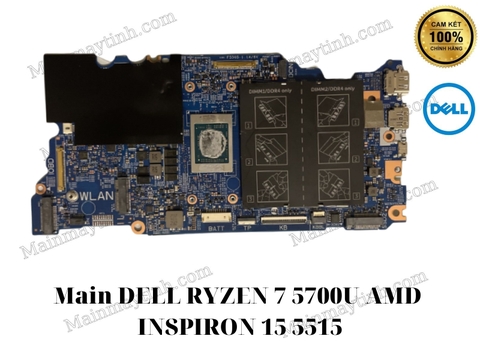 Main DELL RYZEN 7 5700U AMD INSPIRON 15 5515