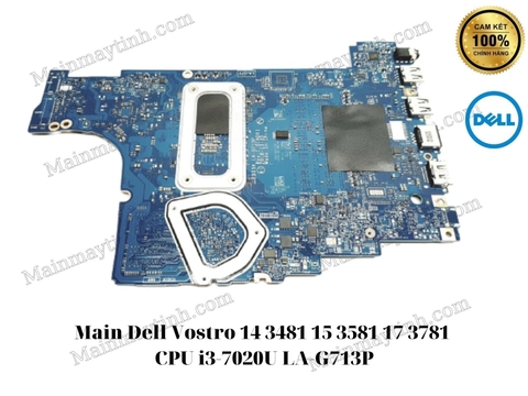 Main- Dell- Vostro- 14- 3481- 15- 3581- 17- 3781- CPU- i3-7020U- LA-G713P