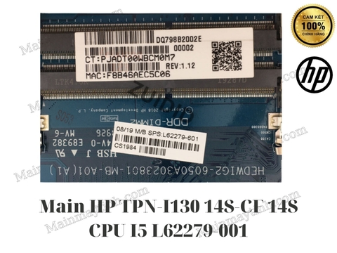 Main-HP TPN-I130 14S-CF 14S-CPU I5-L62279-001 