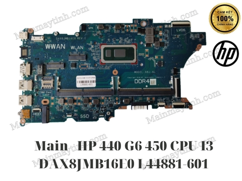 Main-HP 440 G6 450-CPU I3-DAX8JMB16E0 L44881-601