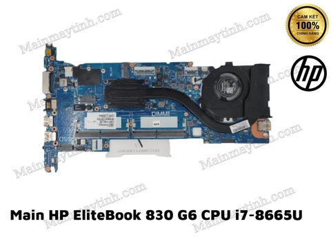 Main HP-EliteBook-830 G6-CPU i7-8665U