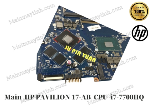 Main-HP PAVILION 17-AB-CPU  i7-7700HQ 