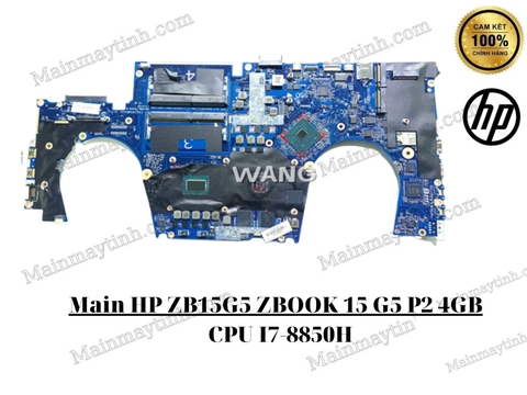 Main-HP ZB15G5 ZBOOK 15 G5 P2 4GB-CPU I7-8850H
