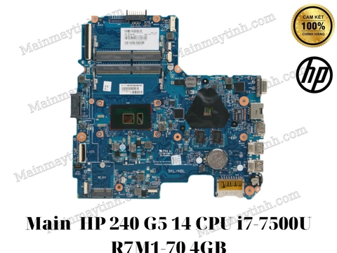 Main-HP 240 G5 14-CPU i7-7500U R7M1-70 4GB