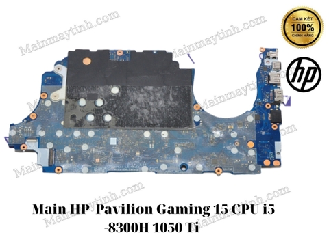 Main-HP-Pavilion Gaming 15-CPU i5-8300H 1050 Ti 